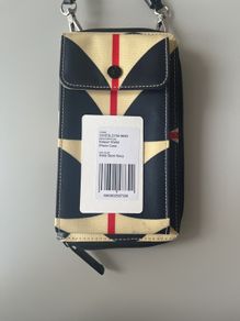 Orla Kiely cross body wallet with integrated phone case