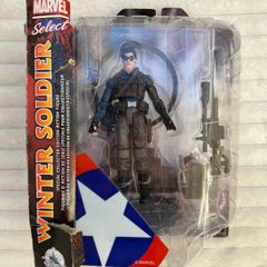 Disney Store Marvel Diamond Select Legends Winter Soldier Bucky Barnes