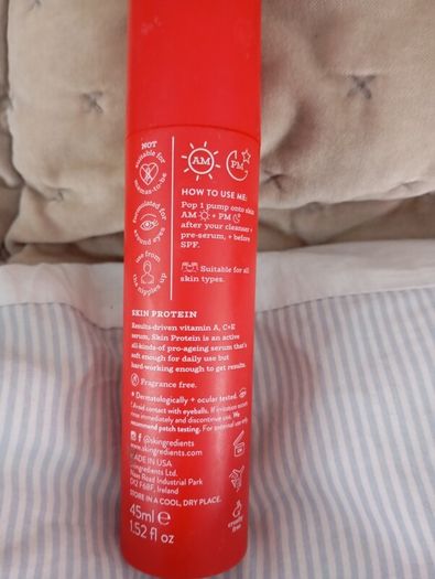 Skin nerd skin protein moisturizer
