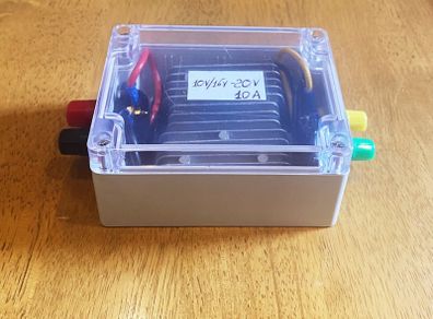 WaterProof (10-16V to 20V) (10A) (200W) DC/DC Step-UP Power Converter Regulator Stabiliser Boost