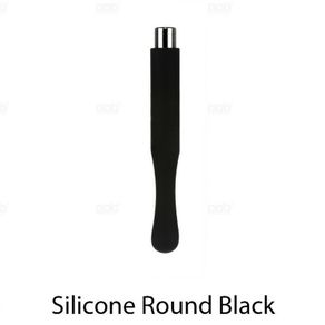 Magnet Stick Plate Magnetic Tool Nail Art - SILICONE ROUND BLACK
