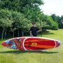 SUP Inflatable Stand Up Paddle Board 11'6"/11'/10'5" Ultra-Light with Inflatable Board,ISUP Accessories,Three Fins,Adjustable Paddle, Pump,Backpack, Leash,Waterproof Bag (FREE SHIPPING) Image 5