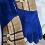 Faux suede gloves Image 4