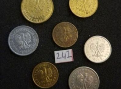 Poland  coins.  (242)