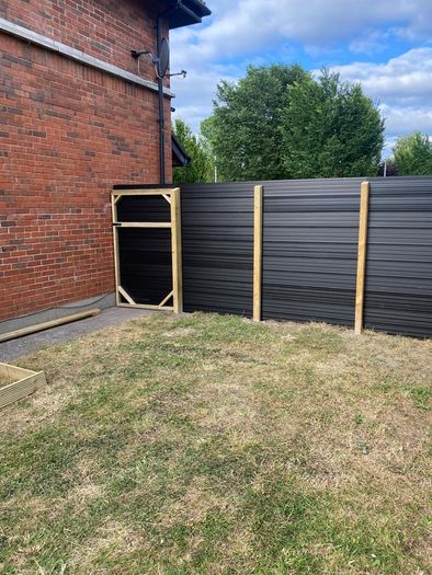 Compspite Slatted Cladding