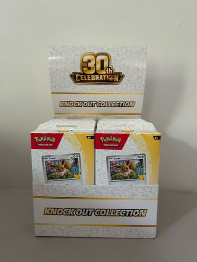 Pokemon TCG 30th Anniversary Knockout Box full case