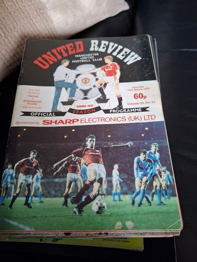 Selection of Match Programmes