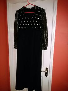 Genuine c70s dinner dance dress! Size 14