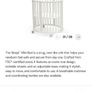 Stokke Sleepi V3 Mini Cot + Mattress (White) Image 5