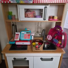 Ikea Duktig play kitchen bundle with Melissa & Doug wooden toys
