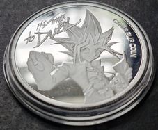 Niue: Yu-Gi-Oh! Game Flip - 25th Anniversary 1 oz Silver 2023 Coin