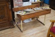 Vintage School Desk &amp; Bench