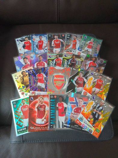 Set of Arsenal Inserts x20 Cards