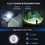 Outdoor Multifunctional Portable Rechargeable Flashlight with Premium Case, Featuring High-intensity Strobe, Telescopic Zoom, Magnetic Attachment, Extended Runtime, COB Work Light, Multi-purpose Side Light. Suitable for Home, Camping Image 5