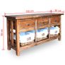 Sideboard Solid Reclaimed Wood 100x30x50 cm Image 2