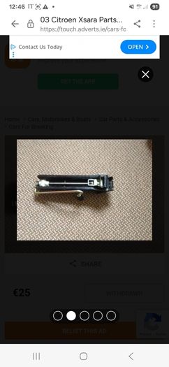 03 Citroen Xsara Parts