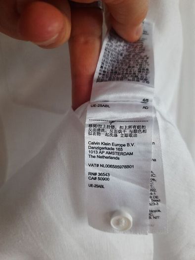 Calvin Klein linen 100% Oversized size M