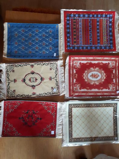 Dolls house carpets and rugs