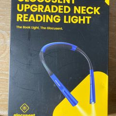 Neck reading light.