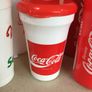 Coca Cola Plastic bottles/Beakers/Cups 2 Euro each Image 4