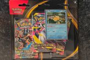 FREE Tracked Shipping, Pokemon Mega Evolution 3 pack blister (Psyduck)