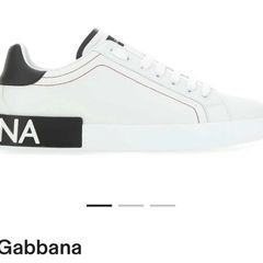 Dolce & Gabbana Logo-Patch Lace-Up Sneakers