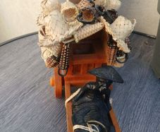 Lovely Handcrafted CARABO Cart