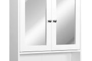 Wall-mounted Medicine Cabinets Bathroom Living Room Organizer with Mirror (FREE POSTAGE)