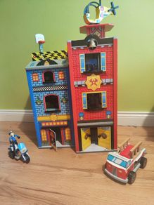 Wooden playset