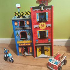 Wooden playset