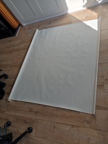 large window blind