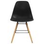 3 Piece Dining Set Plastic Black Image 8