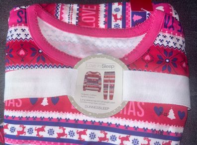 Bnwt size 31-32" dunnes Xmas pyjamas