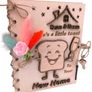 Personalised Wooden New Home Card ,Housewarming Gift Image 9