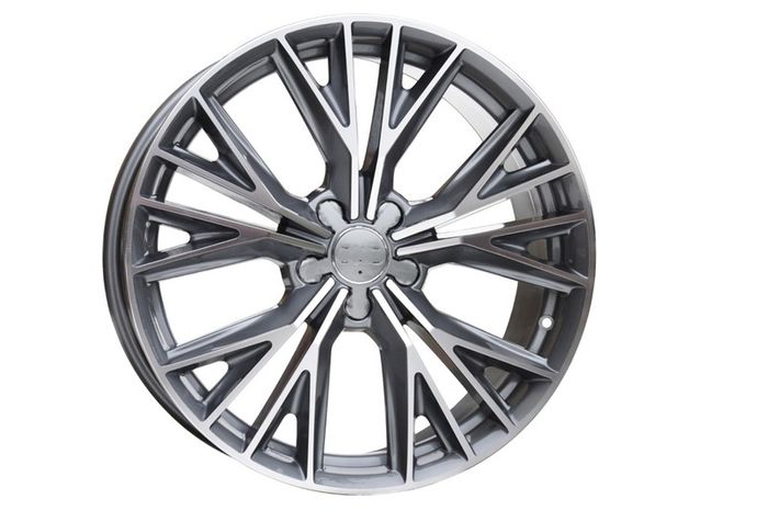18"  A7 Type black Alloys Seat Audi Skoda Vw 5x112