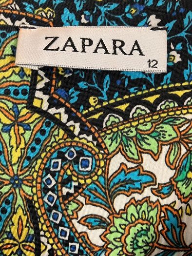 Green&Blue Dress by Zapara, Pamela Scott