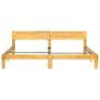 Bed Frame Solid Mango Wood 200 cm Image 2