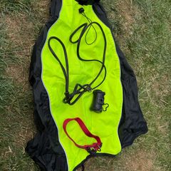 High vis jacket, collar, show lead, bag holder