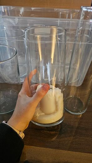 Pillar Candle Jars & Battery LED candles