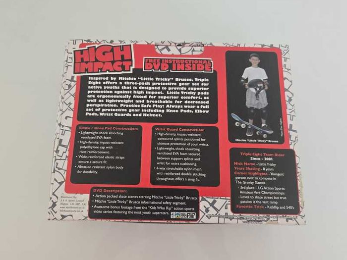 Brand New High Impact Little Tricky Youth Protective Gear