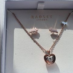 Radley necklace and earrings set