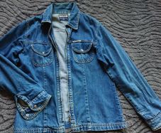 Indigo Denim Jacket  Size 8