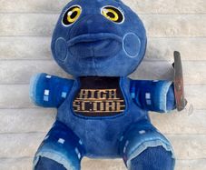 FNAF Five Nights At Freddy's Special Delivery Plush High Score Chica Blue Probably Not Authentic approx. 20 cm. Please see photos