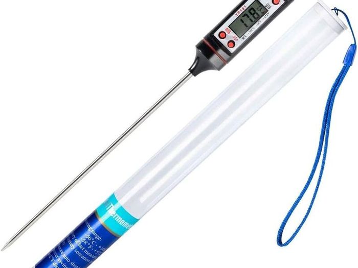 Kitchen Food Baking Digital Thermometer New Meat Thermometer Electronic Probe Type Digital Display Liquid Grill Thermometer