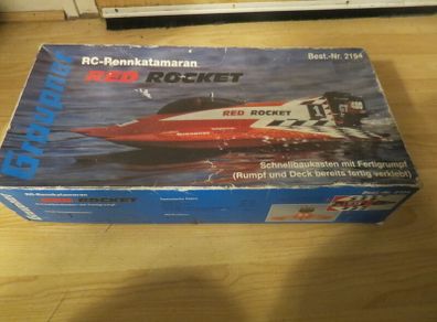 RC Boat - Red Rocket - Body Only