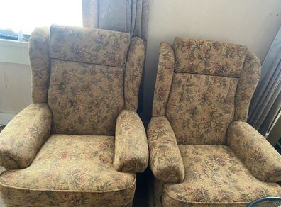 Comfortable Armchairs x 2