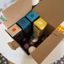 nespresso vertuo coffee machine & milk frozer + capsules Image 5