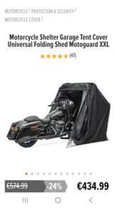 Motorcycle cover