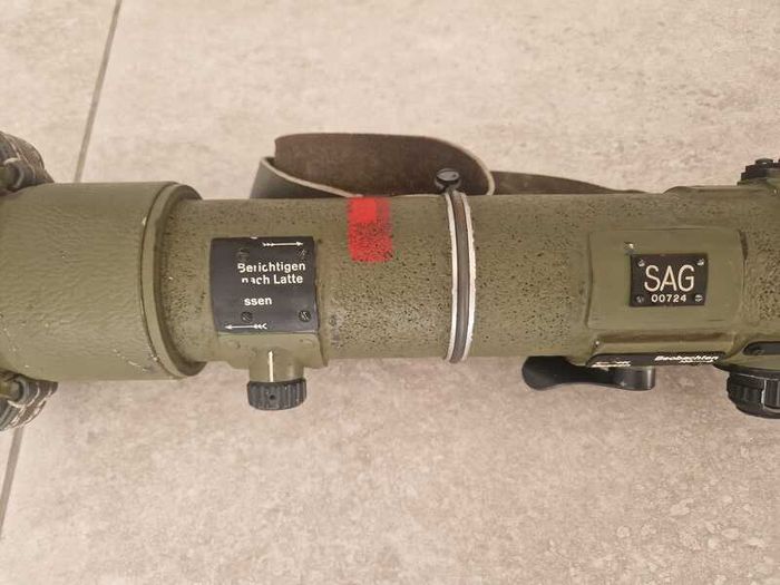 German artillery rangefinder World War II Em 1m R 36 B - Artillery Rangefinder