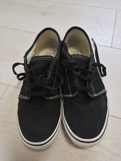 Vans Trainers- Black Canvas- Size EU37/ UK4.5